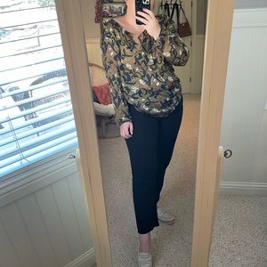 LOFT long sleeve blouse